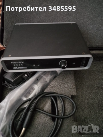 Безжичен вокален микрофон Novox FREE H1, снимка 2 - Микрофони - 52340384