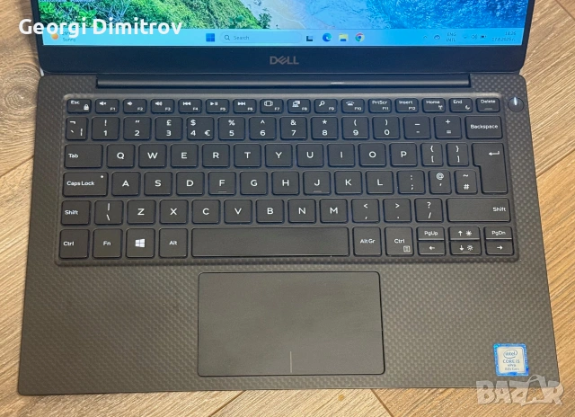 Dell XPS 9380 Intel I5-8365U/8RAM/256 SSD/Intel UHD Graphics/Full HD, снимка 2 - Лаптопи за работа - 54984221
