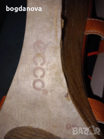 Летни обувки ECCO, 39 номер, снимка 9 - Сандали - 54035532