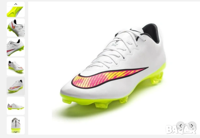 професионални бутонки Nike Mercurial Vapor X FG ACC номер 41 , снимка 4 - Футбол - 54756219