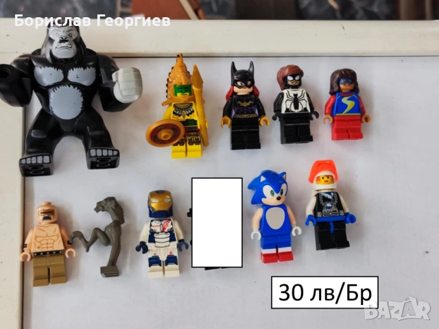 Оригинални лего минифигурки lego star wars /ninjago/ и други, снимка 12 - Образователни игри - 33848004