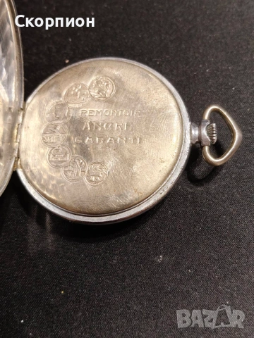 Швейцарски джобен часовник - MARLO - 18 РУБИНА - ПРОМОЦИЯ, снимка 9 - Джобни - 51638180