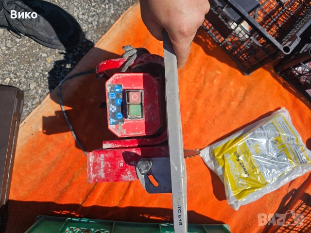 Машина за рязане на плочки Einhell, снимка 6 - Триони и циркуляри - 54309754