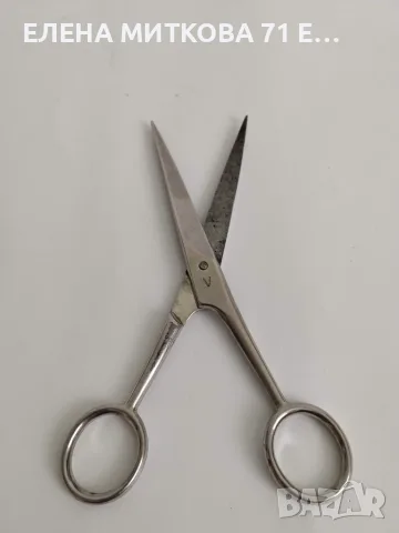 Wilkinson Sword стара маркова английска фризьорска ножица, снимка 5 - Антикварни и старинни предмети - 55480822