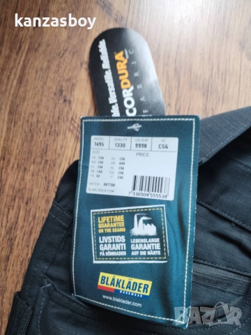 Blaklader - мъжки работен панталон 56/ХЛ НОВ, снимка 14 - Спортни дрехи, екипи - 54358287