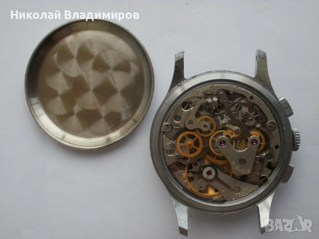 Poljot chronograph 3017 Полет хронограф руски ръчен мъжки часовник, снимка 8 - Мъжки - 55166075