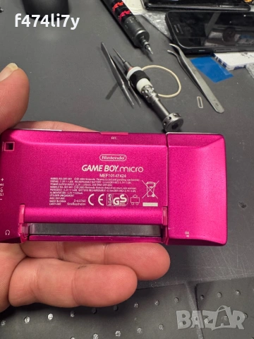 Nintendo GameBoy Micro Game Boy, снимка 2 - Nintendo конзоли - 54709411