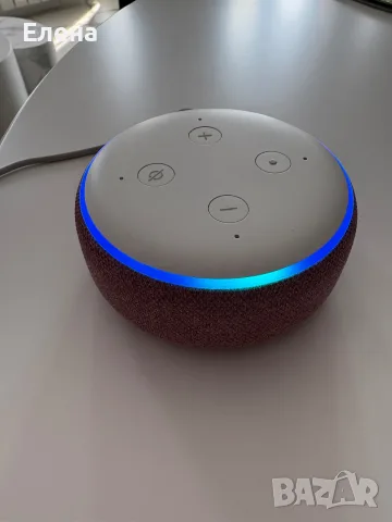 Тонколона Amazon Echo Dot 3, Alexa, Черна