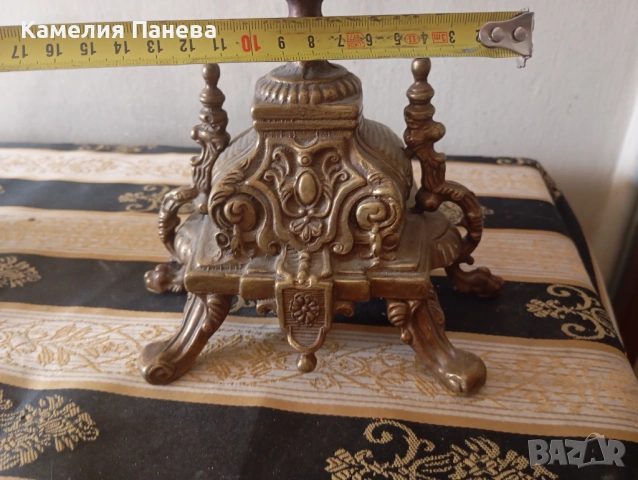 Барокови свещници комплект, снимка 5 - Други ценни предмети - 54786364
