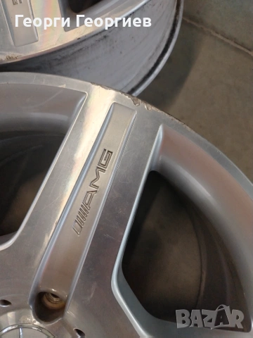 4бр.алуминиева джанта 19цола за Mercedes оригинално AMG 5x112, снимка 3 - Гуми и джанти - 55248793