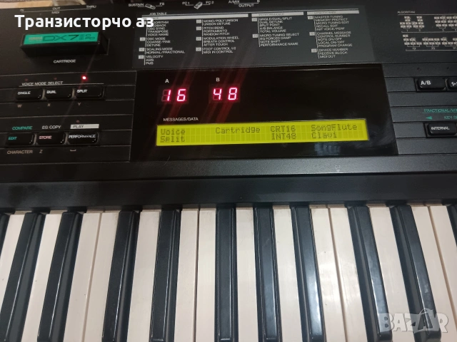 YAMAHA DX7 FD2 работещ, снимка 5 - Синтезатори - 54635438
