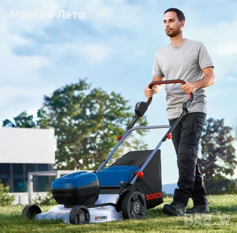 Kосачка с две батерии и зарядно. Bosch Professional GRA 18V2-46, снимка 4 - Градинска техника - 55149029