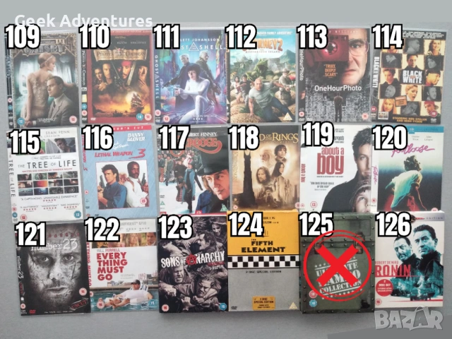 Екшън, Драма, Трилър, Ужаси Филми DVD's - Оригинални Филмови Дискове на Английски Език, снимка 8 - Екшън - 47015417