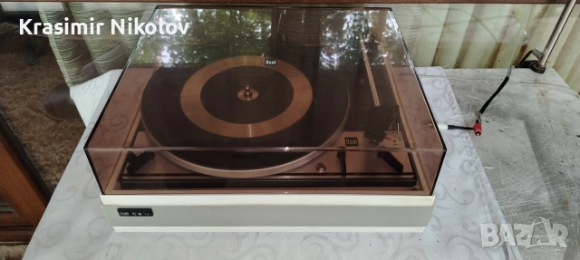 Грамофон Dual 1214 автоматик. , снимка 8 - Грамофони - 54658176