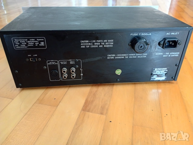Касетачен Дек Pioneer, снимка 3 - Декове - 54168429