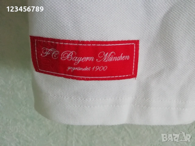 Bayern Munich Adidas Polo нова с етикет ретро оригинална бяла тениска поло с яка Байерн Мюнхен , снимка 12 - Тениски - 51528341