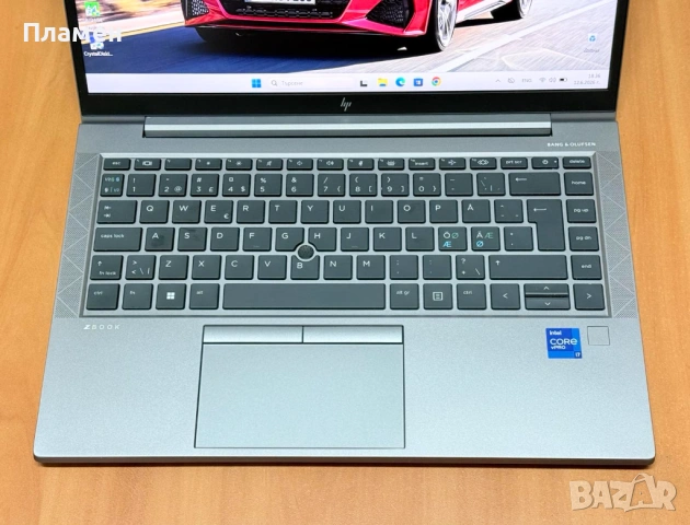 Core i7-1185G7 / 32GB RAM / Quadro T500 - 4GB / 1TB SSD / HP ZbooK Firefly 14 G8 /14.0" FHD IPS 400n, снимка 6 - Лаптопи за работа - 54910505