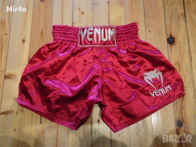 дамски къси панталони venum mma бокс муай тай шорти гащета екип долнище оригинални лъскави M