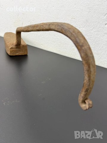 Автентична сарашка / абаджийска ютия. №8057, снимка 7 - Колекции - 54037834