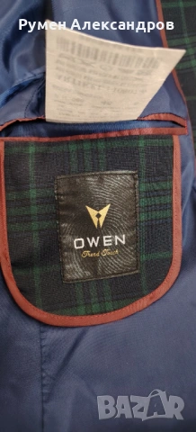 Мъжки костюм за абитуриентски бал  OWEN р-р S = №46 к-кт с риза, снимка 12 - Костюми - 54019834