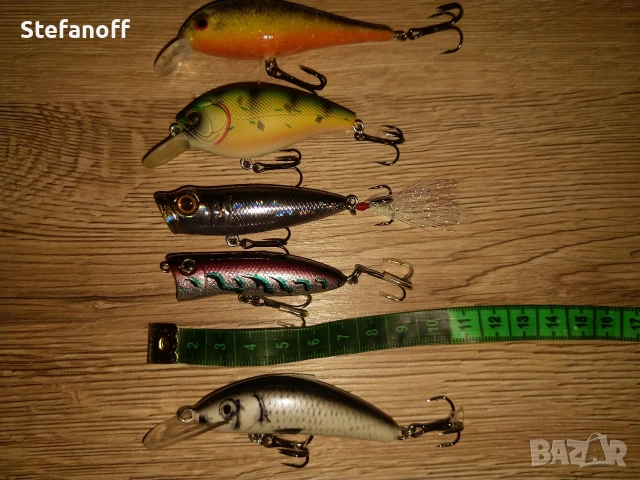 Воблери за риболов, различни видове, снимка 11 - Такъми - 49569123
