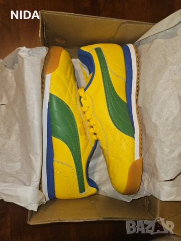 Маратонки Puma Roma Anniversario - 45 EU / 10.5 UK - Нови - Жълти!, снимка 4 - Маратонки - 54805252