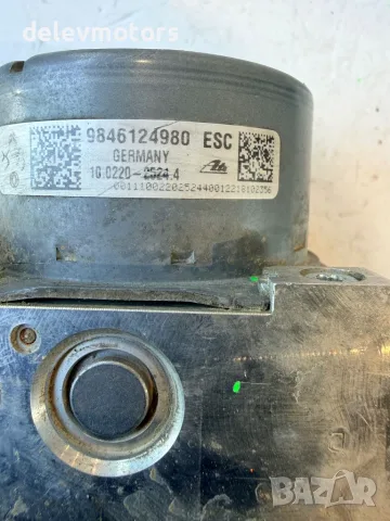9846124980, 100917-39513 ABS от Peugeot 2008 двигател HNK, 1.2 PureTech 101 кс., 6 ск., 37 000 km, снимка 8 - Части - 55559313