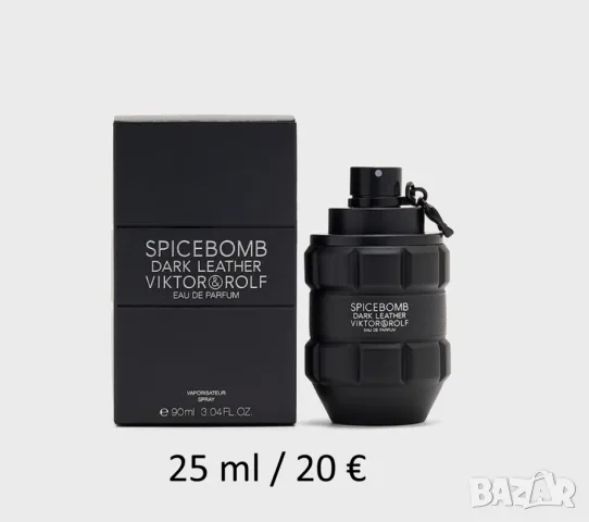 Spicebomb Dark Leather by Viktor & Rolf decant 25 ml