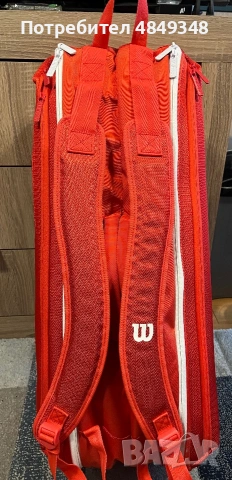 Чисто нов Wilson Super Tour 9R Bag, снимка 2 - Тенис - 55135235