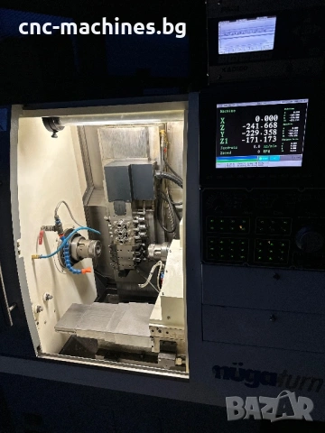 CNC Струг с ЦПУ 6 оси MÜGA TURN - XP4-42 SM ЦПУ струг , снимка 3 - Други машини и части - 54822817