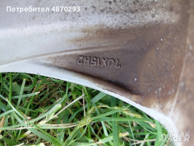 джанти с гуми за ауди/vw 15-ки, снимка 3 - Части - 55086342