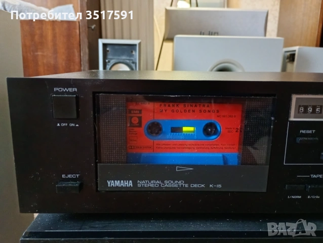 Yamaha k-15 дек, снимка 2 - Радиокасетофони, транзистори - 54493959