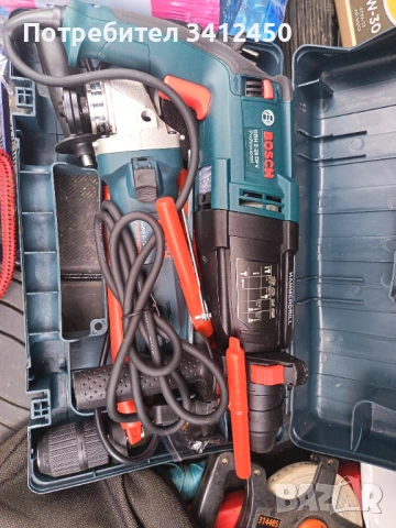Нов къртач BOSCH GBH 2-28 Dfv Pro и Флекс gws 8-125 pro