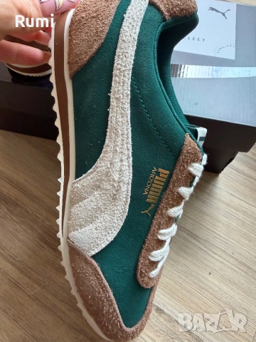 Оригинални нови кожени маратонки  Puma Arizona Suede ! 42 н, снимка 9 - Маратонки - 54754348
