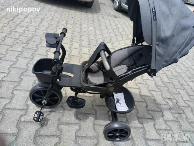 BYOX Детска триколка SUMMER сив, снимка 11 - Детски велосипеди, триколки и коли - 55440424