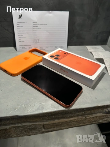 КАТО ЧИСТО НОВ Iphone 17 Pro Max Orange + 2г Гаранция, снимка 6 - Apple iPhone - 54281310