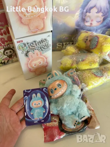 Оригинален Labubu Pop Mart | Blind Box София | Macaron, Have a Seat, Big Into Energy, снимка 2 - Плюшени играчки - 55301486