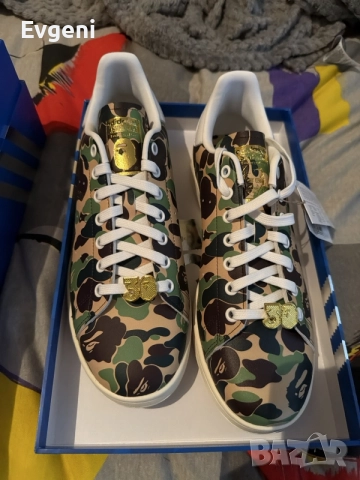Обувки Adidas Stan Smith x Bape