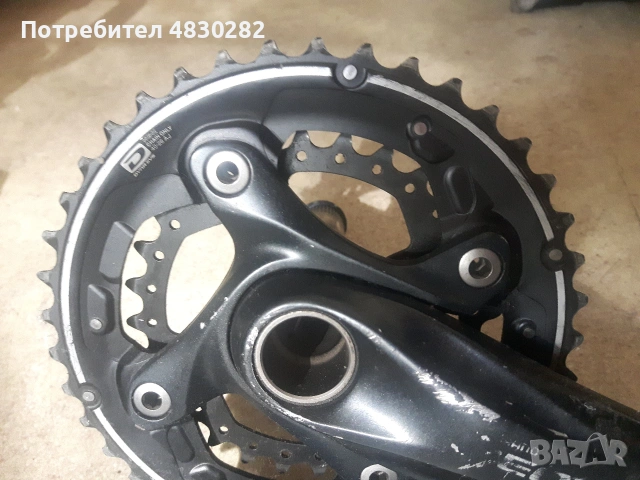 Deore Курбели-FC-M615 170mm/ 40-28, снимка 3 - Части за велосипеди - 55072846