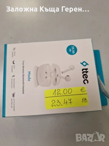 Блутут Слушалки Ttec, снимка 4 - Bluetooth слушалки - 55569405