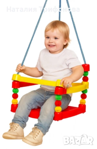 Детска пластмасова люлка, снимка 3 - Детски люлки - 54181833