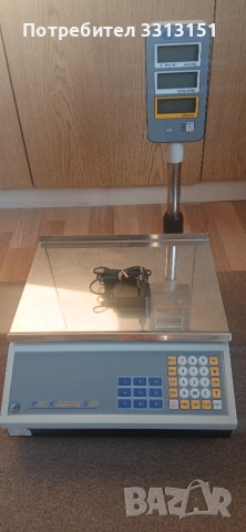 Електронен кантар везна 30кг. български по БДС и НАП Elicom EVL