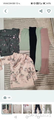 лот клинове и блузки за момиче, снимка 3 - Детски комплекти - 54318767