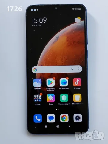 Redmi Note 8 pro със зарядно, кабел, силиконов гръб и ориг. кутия, снимка 3 - Xiaomi - 55445383