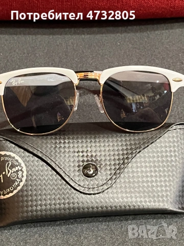 оригинални слънчеви очила Ray-Ban Clubmaster Aluminum, , снимка 6 - Слънчеви и диоптрични очила - 55148649