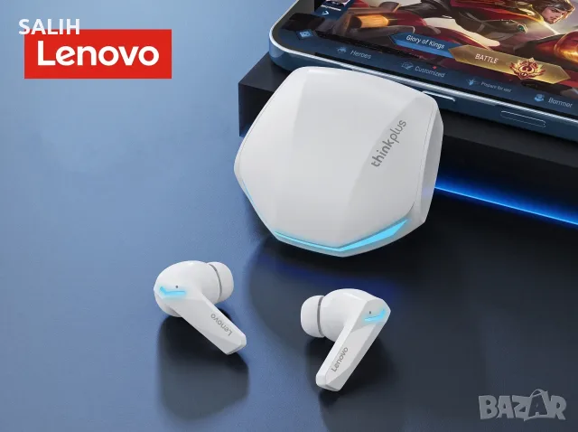 Lenovo GM2 Pro Геймърски Слушалки Bluetooth 5.3 Спорт HD Разговори Шумопотискане Микрофон, снимка 7 - Bluetooth слушалки - 55407118