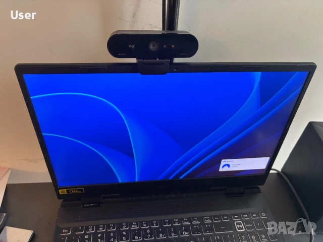 Уеб Камера LOGITECH BRIO 4k, снимка 5 - Друга електроника - 54487808