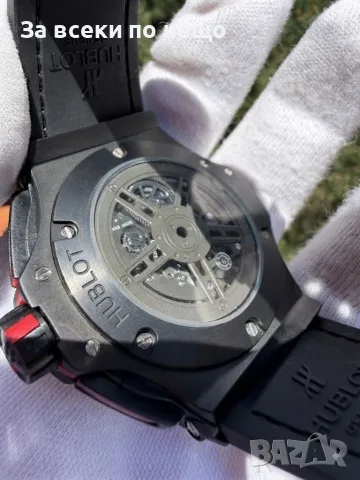 Hublot Big Bang Unico Ferrari Мъжки Часовник С Автоматичен Хронограф Код Chronolux38, снимка 4 - Мъжки - 55639038