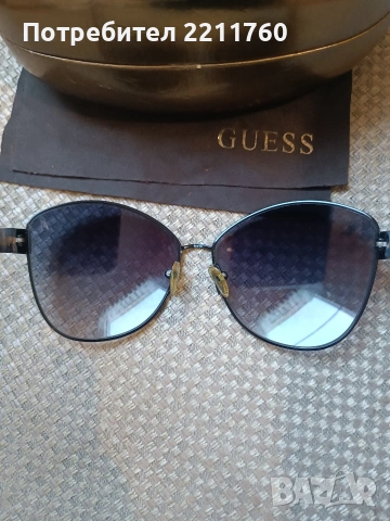 Дамски очила тип авиатор Guess , снимка 3 - Слънчеви и диоптрични очила - 54304117