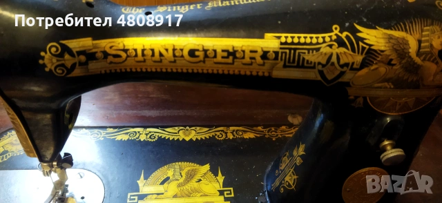 Продавам шевна машина Сингер., снимка 3 - Антикварни и старинни предмети - 55286451